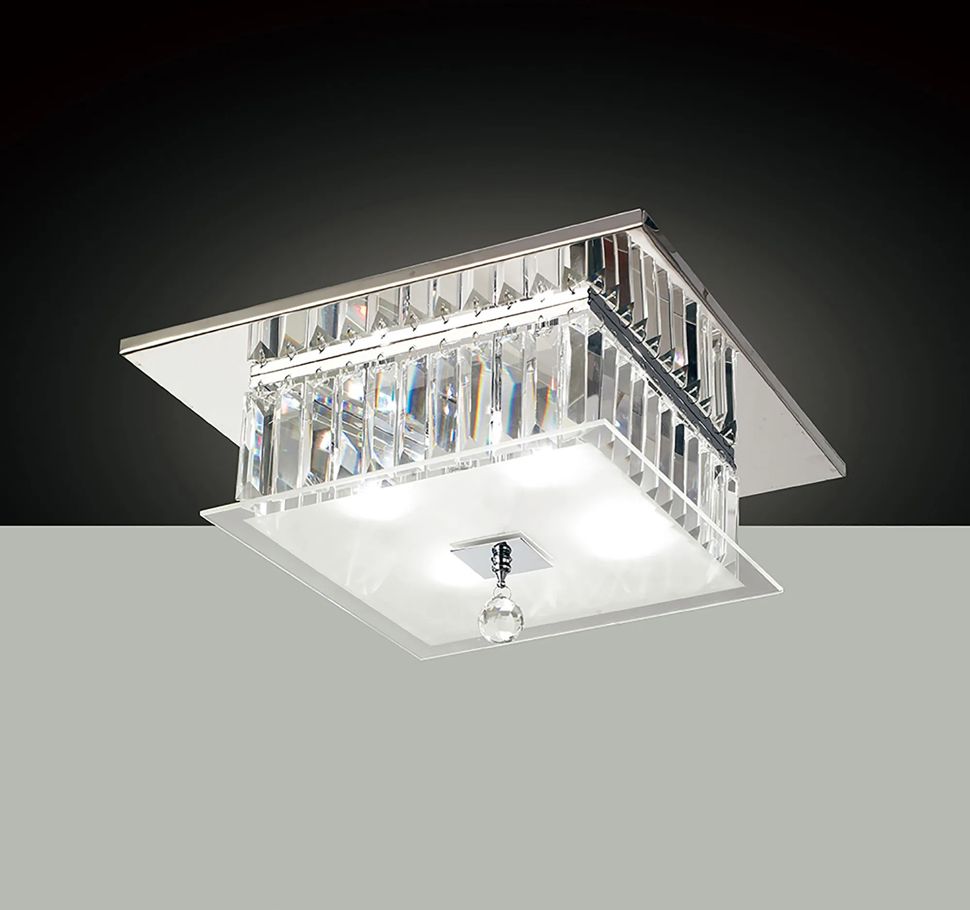 IL30245  Tosca Crystal  Flush Ceiling 4 Light